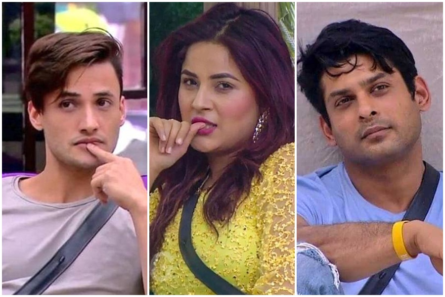 bigg boss 13 asim riaz shehnaaz gill siddharth shukla